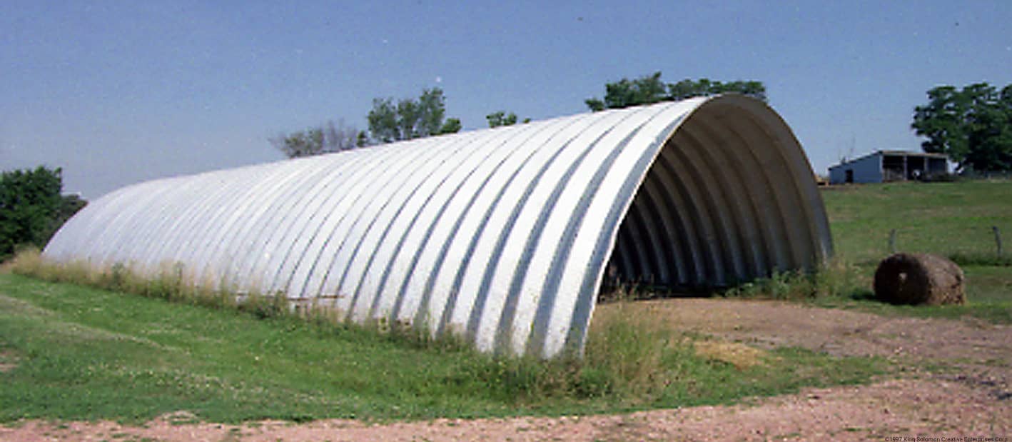 Steel farm buildings
