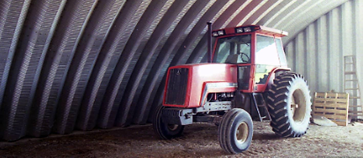 Steel farm buildings