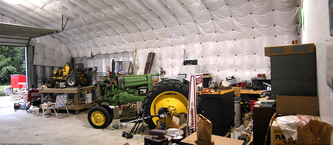 Steel storage sheds